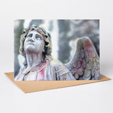 Saint Michael Greeting card by Chris Tutty